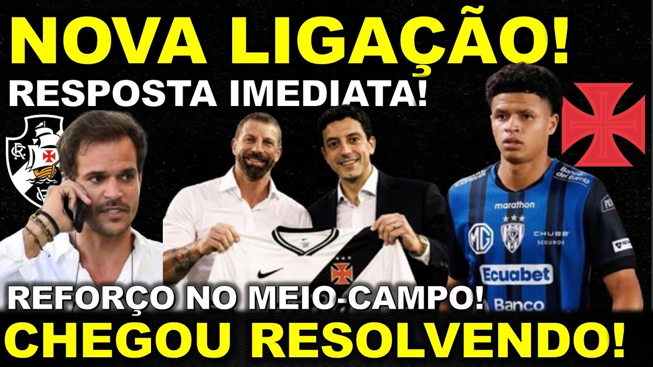 🚨NOVA LIGAÇÃO! CHEGOU RESOLVENDO II RESPOSTA IMEDIATA I REFORÇO NO MEIO-CAMPO I CONTRATO ASSINADO E+