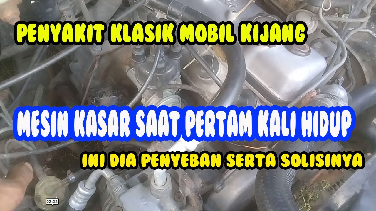 MOBIL KIJANG MESIN KASAR SAAT PERTAMA KALI DI HIDUPKAN