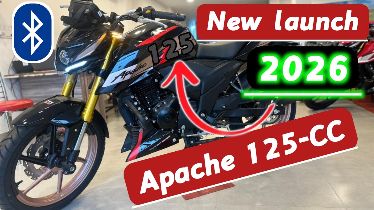 New launch 2026 apache 125-CC ! Apache 125 new model ! || Biker srj 