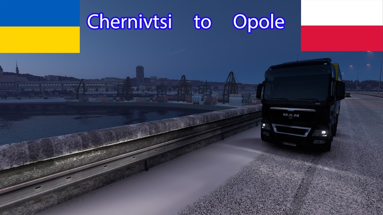 Euro Truck Simulator 2 | ProMods 2.63 | Chernivtsi(UK) to Opole(PL) [Timelapse]