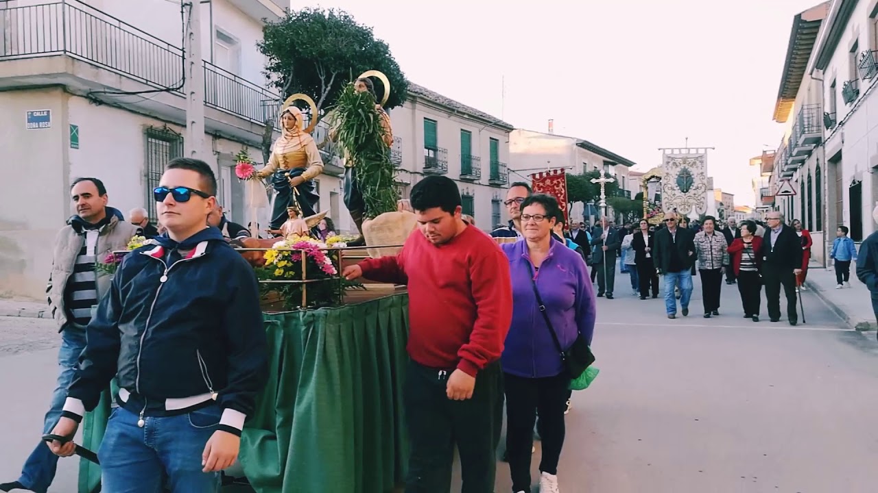 La Alberca de Zancara dia de la Cruz de mayo
