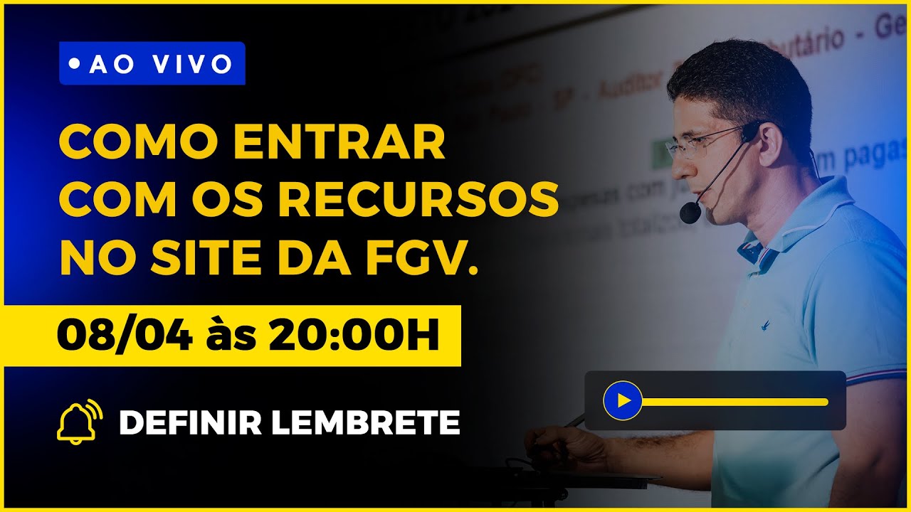 Como entrar com os recursos no site da FGV - Prova do CFC 2025.1