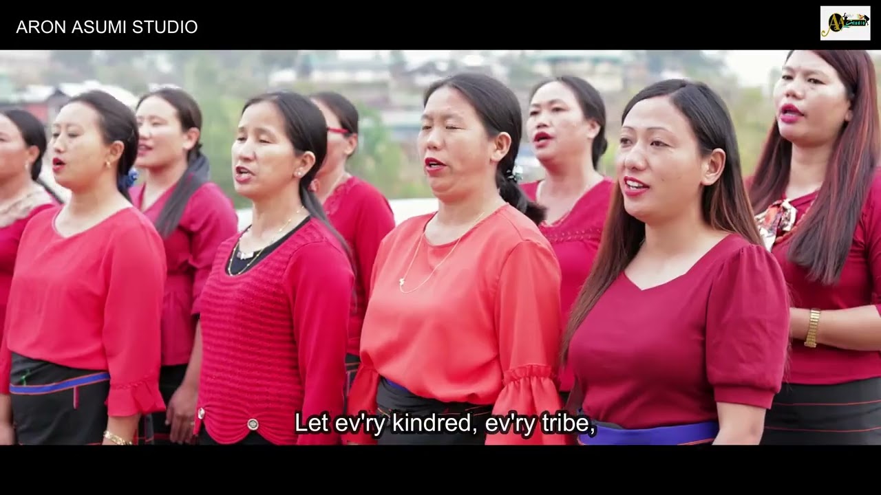 Kumtsu No Jisu Je Shelo (All Hail The Power Of Jesus' Name) Khukiye Lukhai Baptist Church Choir....