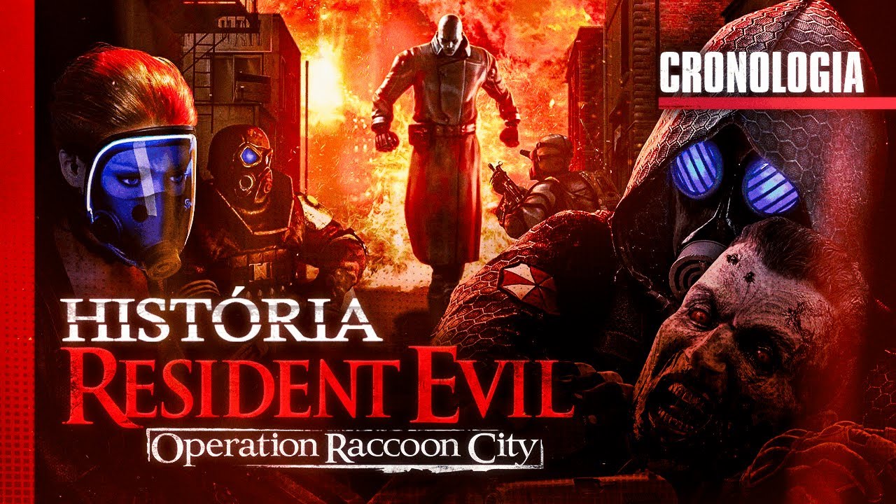 RESIDENT EVIL OPERATION RACCOON CITY: A HISTÓRIA COMPLETA em 1 VÍDEO