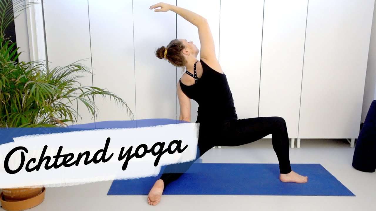 Ochtend yoga stretch | 10 min | yogales Nederlands | Yoga met Sara