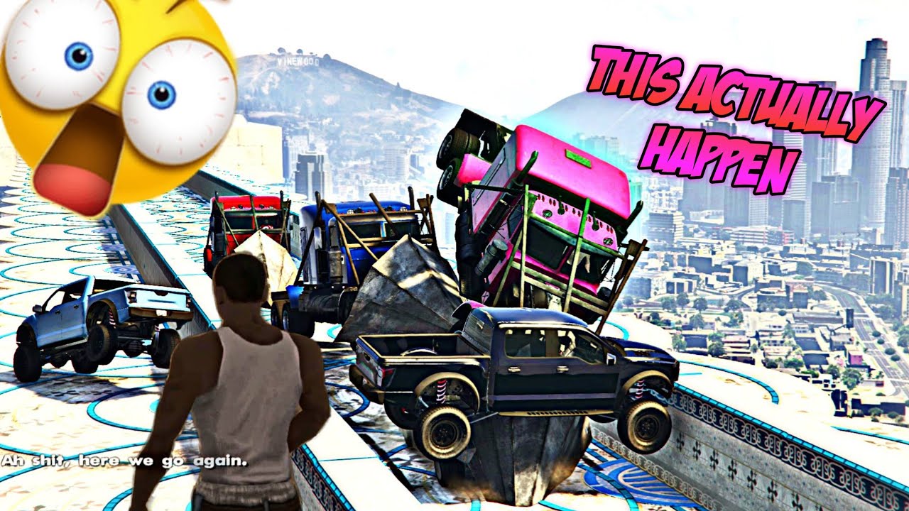 YOU WILL NEVER GUESS WHAT HAPPENED GTA V ONLINE FACE-TO-FACE RACE GTA 5 ONLINE I'M DONE