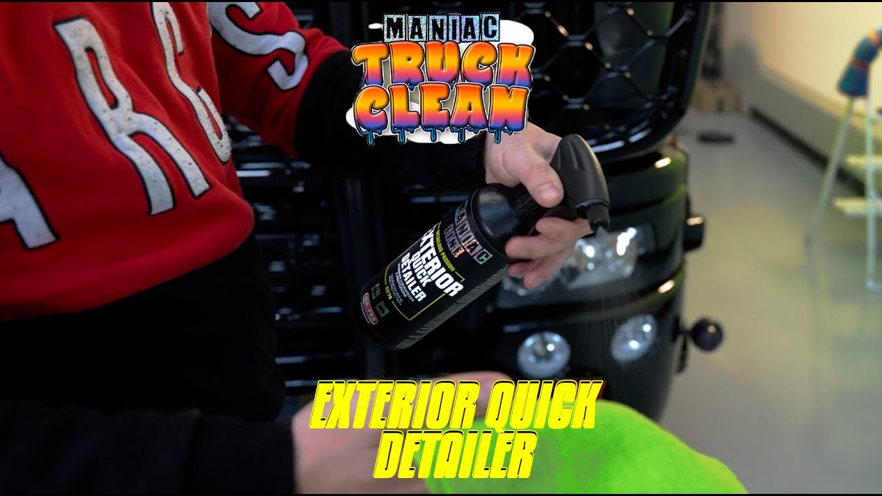 Exterior Quick Detailer &ndash; Pulizia rapida e Brillantezza immediata per il tuo Truck 🚚✨
