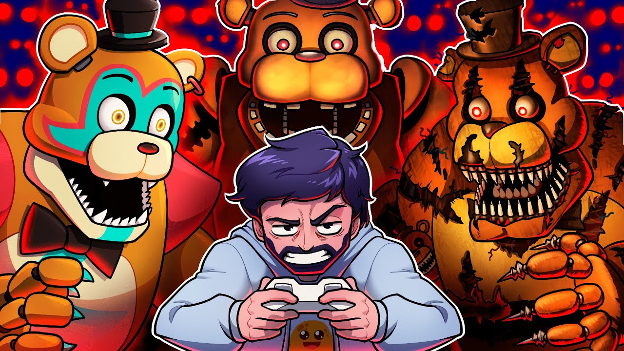 Terminé TODOS los FNAF en un día