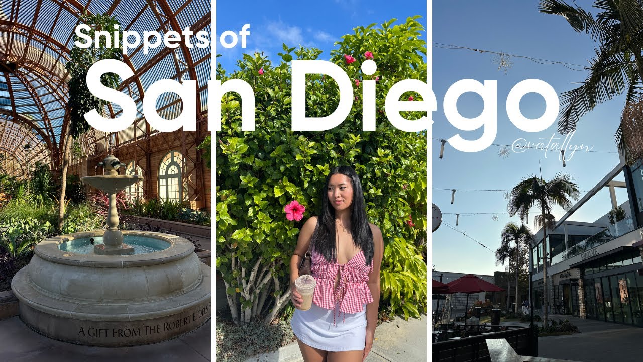Travel Vlog | Snippets of San Diego for my sister's 22nd birthday 🎂