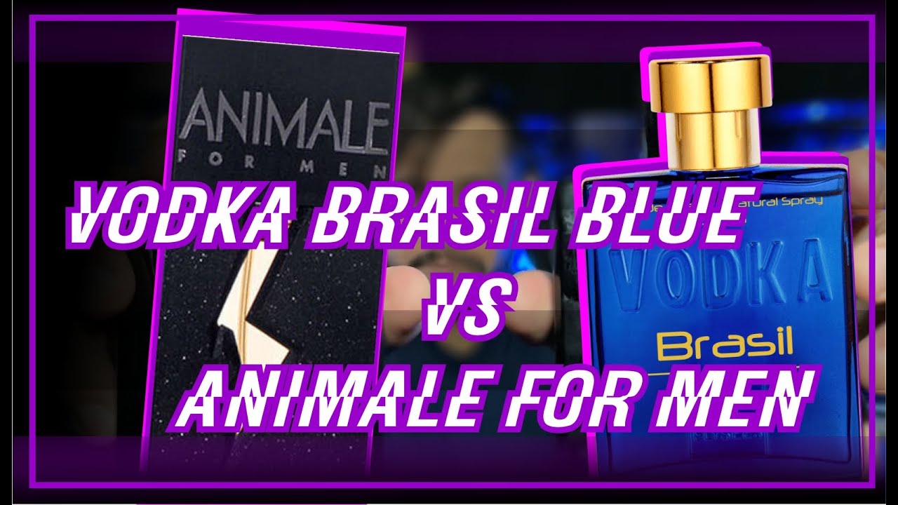 RESENHA COMPARATIVA DO VODKA BRASIL BLUE DA PARIS ELYSEES COM O ANIMALE FOR MEN - VALE A PENA?