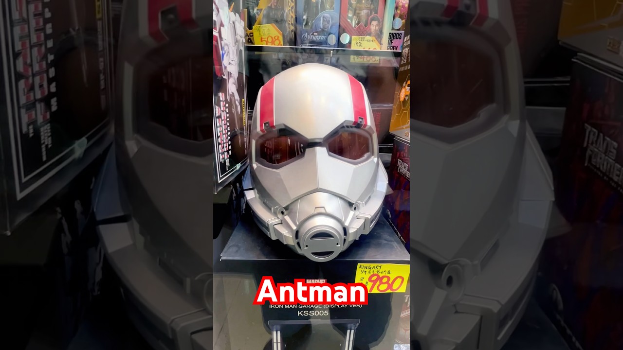 Marvel Legends Ant-Man Electronic Helmet #antman #marvellegends