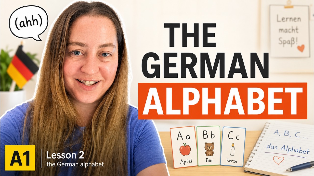 Learn the German Alphabet in Under 10 Minutes
