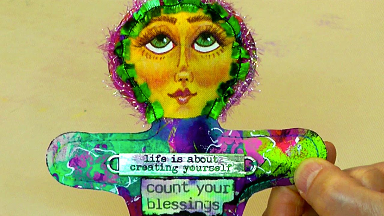 LIVE! Stream: How to Create a Spirit Doll with Barb Owen - HowToGetCreative.com