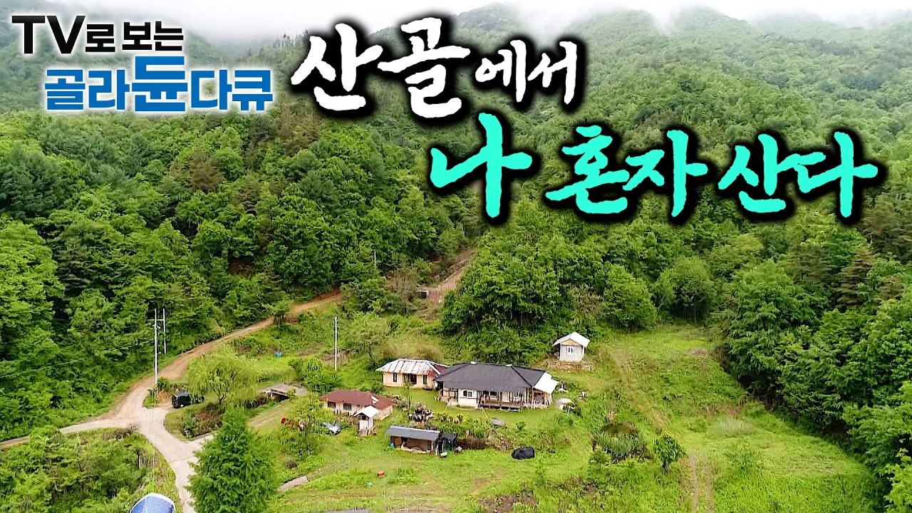 ⛰️ 아무것도 없다. 사람도, 걱정도 ⛰️산골오지에서 잘만 사는 사람들 1시간 몰아보기｜힐링 다큐｜한국기행｜#tv로보는골라듄다큐
