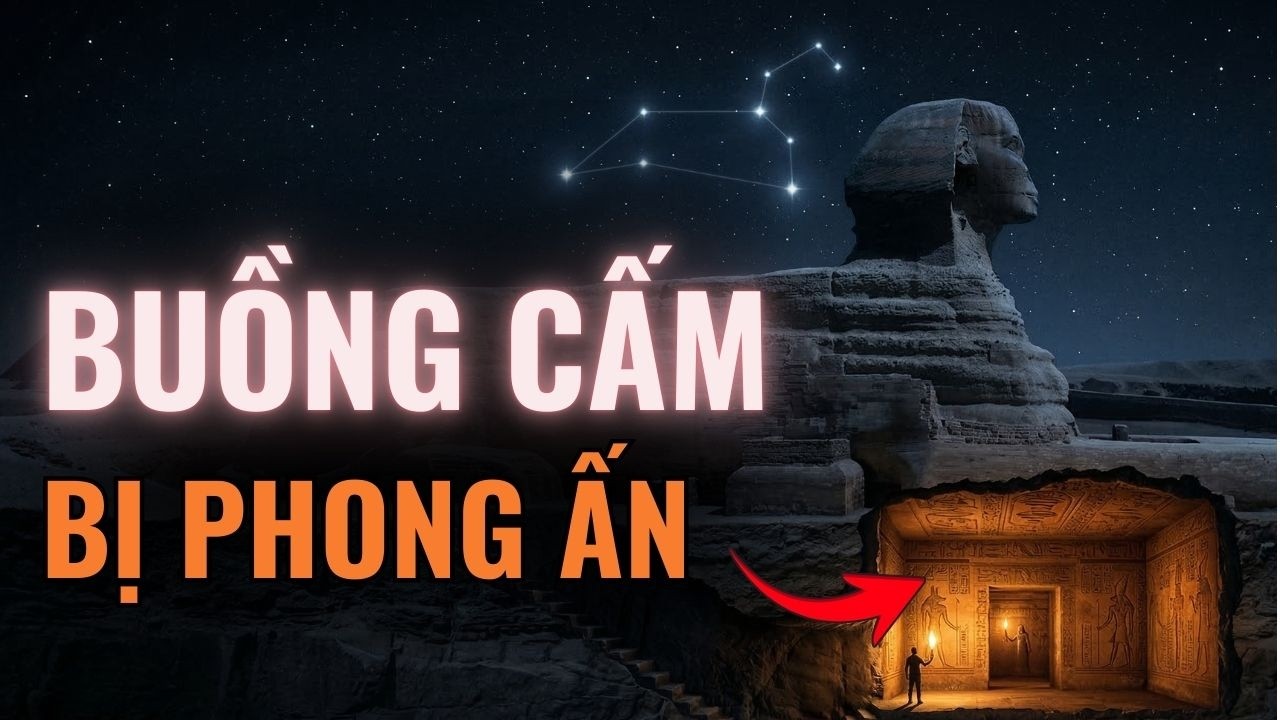 🔴 Tượng Nhân Sư — Bí Mật BỊ PHONG ẤN 30 Năm Dưới Lòng Đất Giza