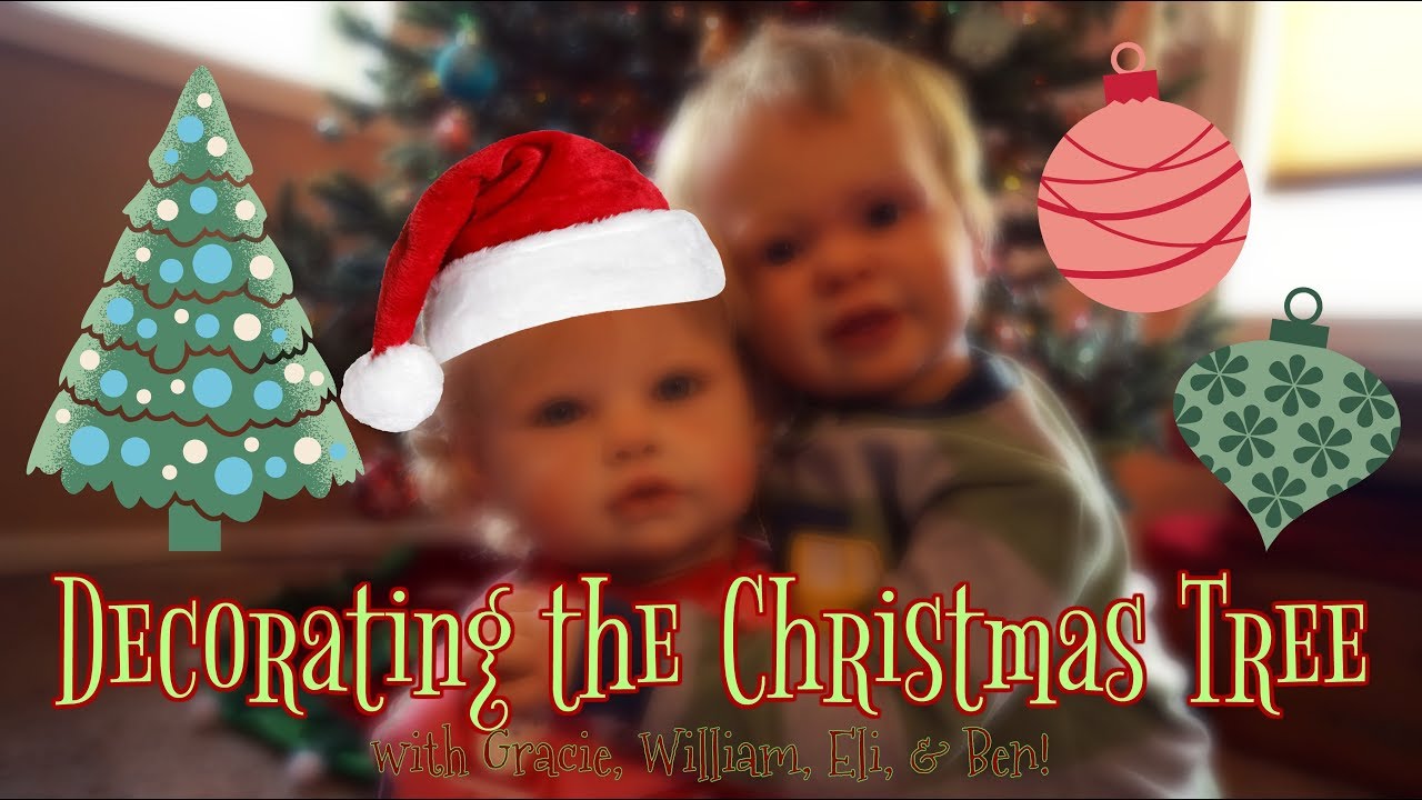 Decorating Our Christmas Tree with Reborn Toddlers William and Gracie + Reborn Babies Eli and Ben