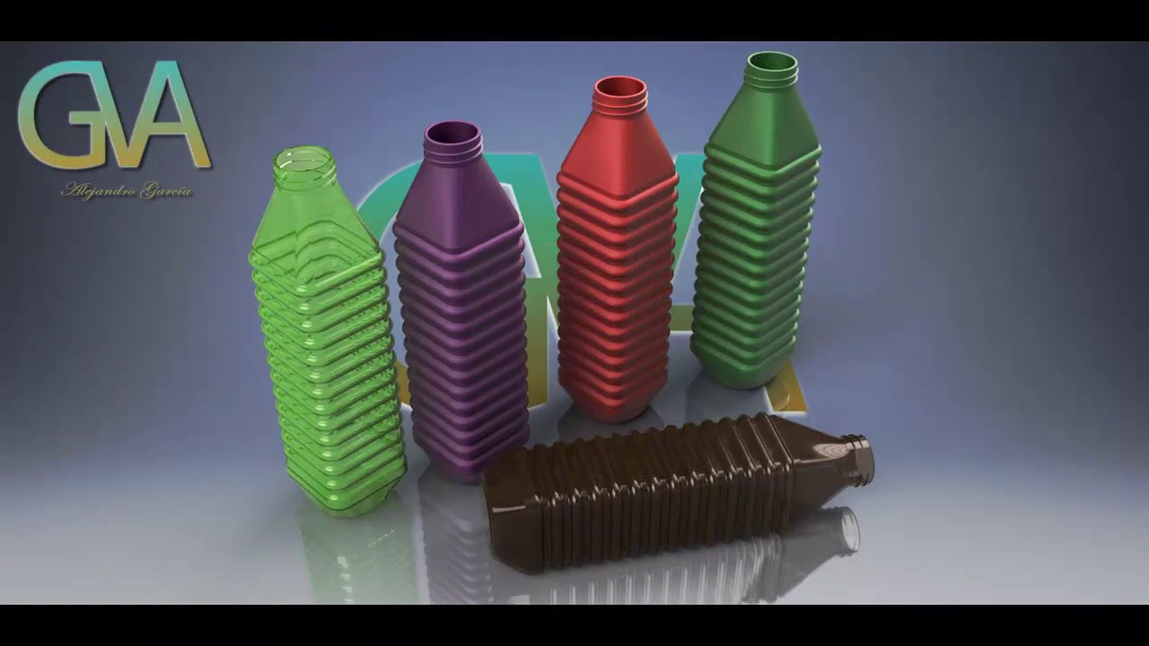 AUTODESK INVENTOR - Superficies - Botella