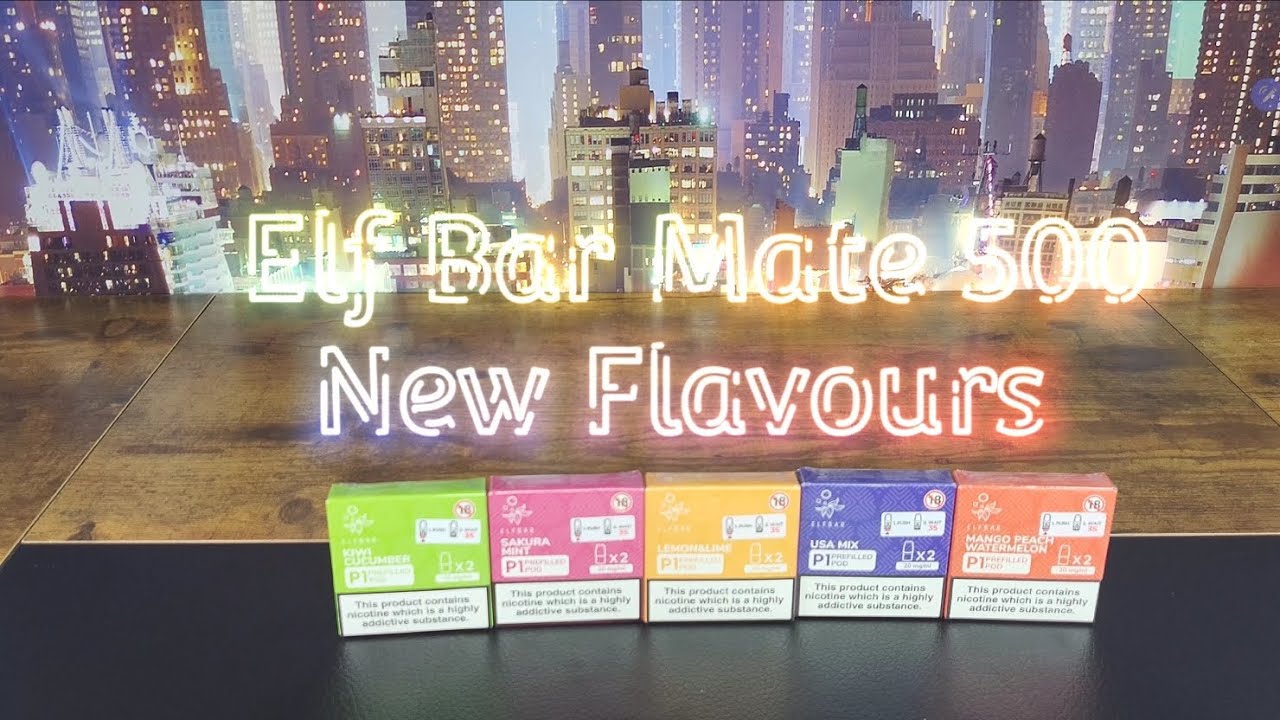 Elf Bar Mate 500 New Flavours 2023