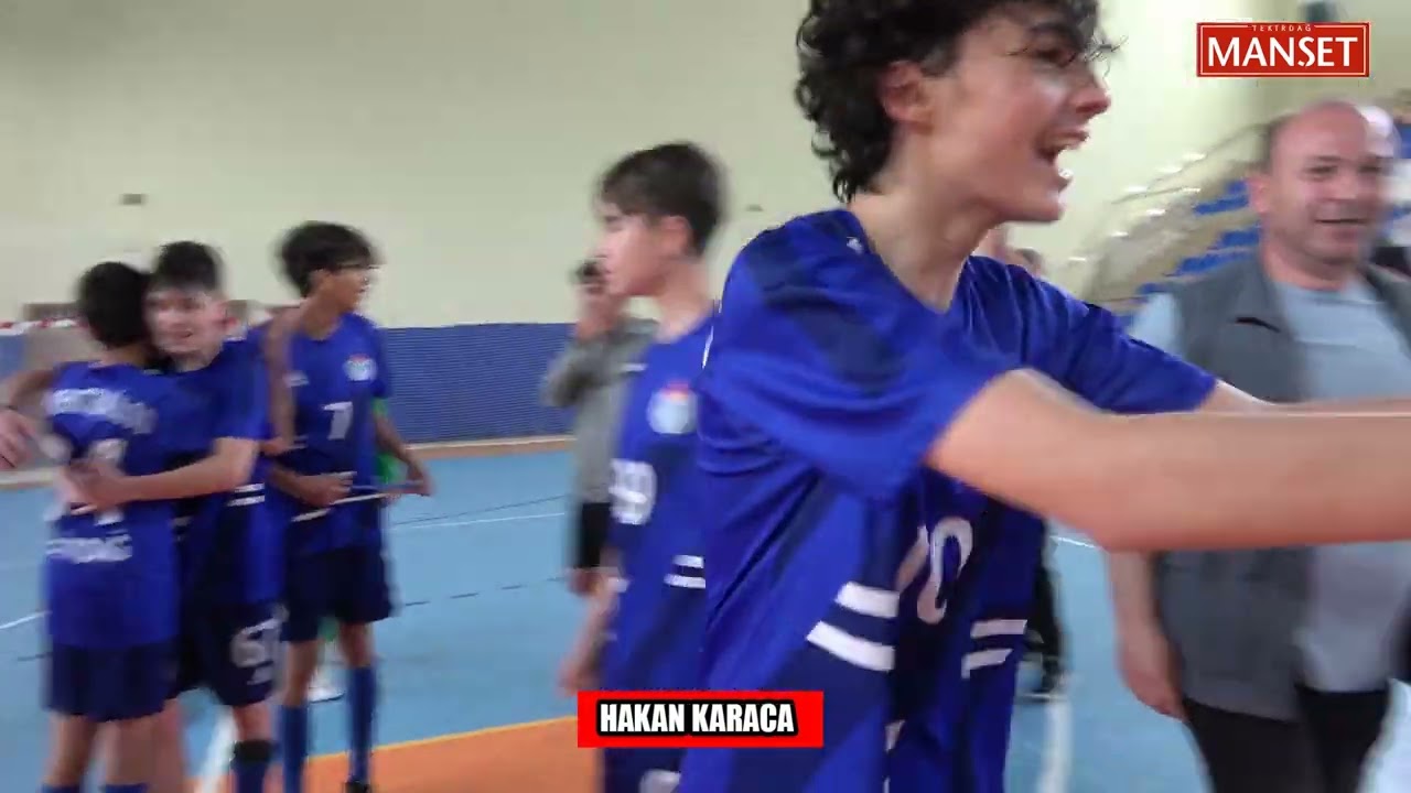 FUTSAL TÜRKİYE ŞAMPİYONASI ŞAMPİYON TEKİRDAĞ