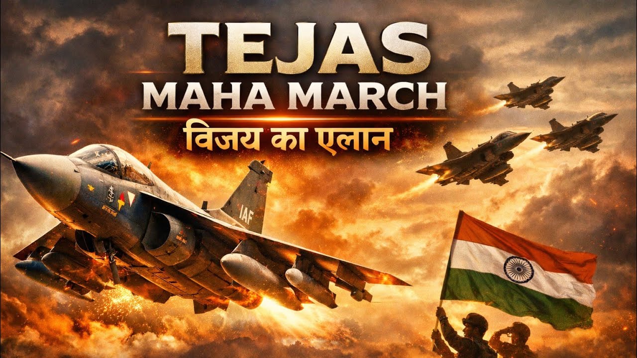 तेजस – विजय का ऐलान Indian Air Force Tejas Mk-1A | Patriotic Song