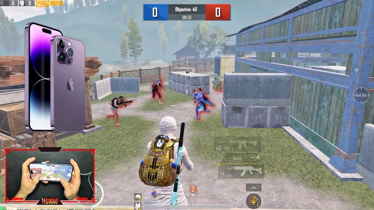 NEW iPhone 14 PRO MAX TDM MATCH🔥Pubg Mobile