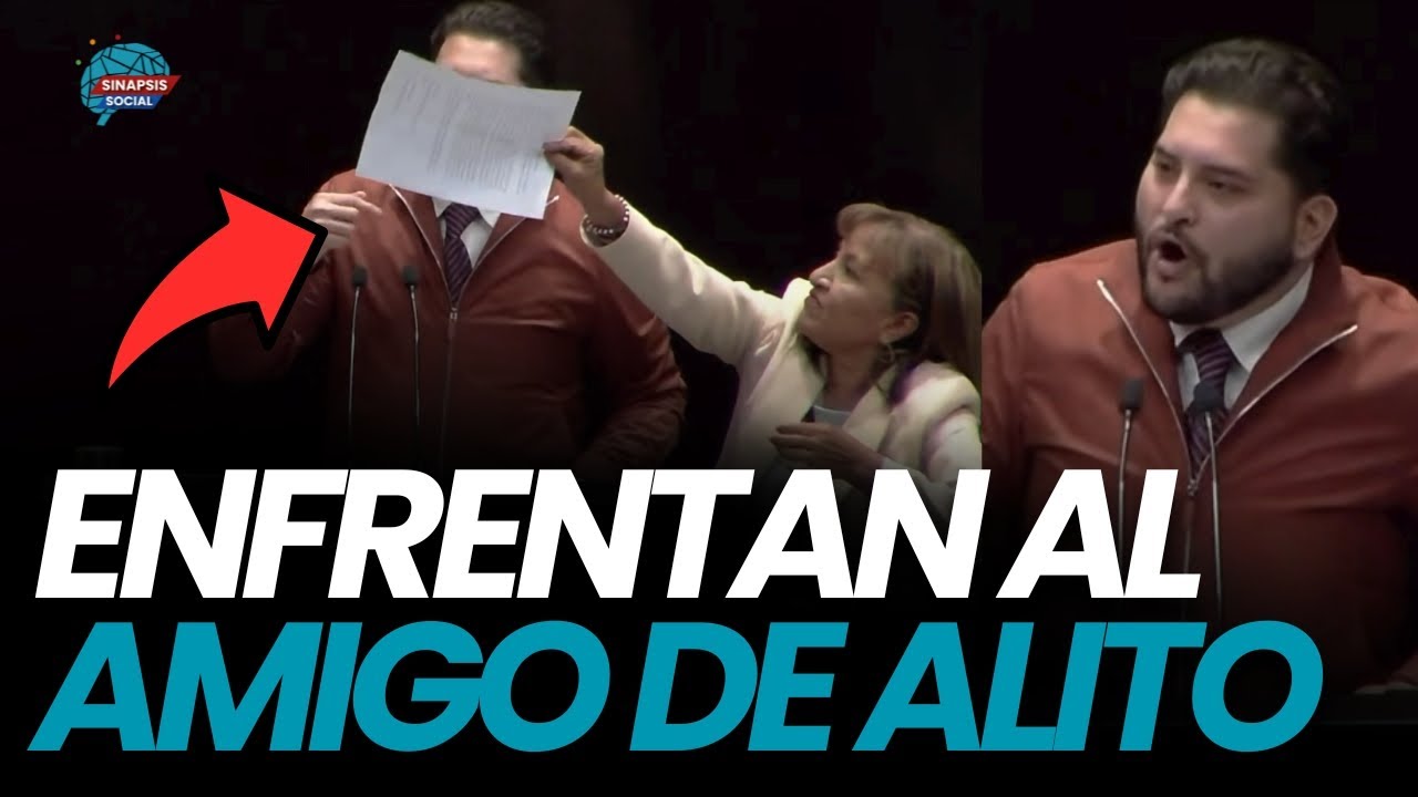 Diputada de la 4T sube a tribuna y enfrenta al amigo de Alito Moreno