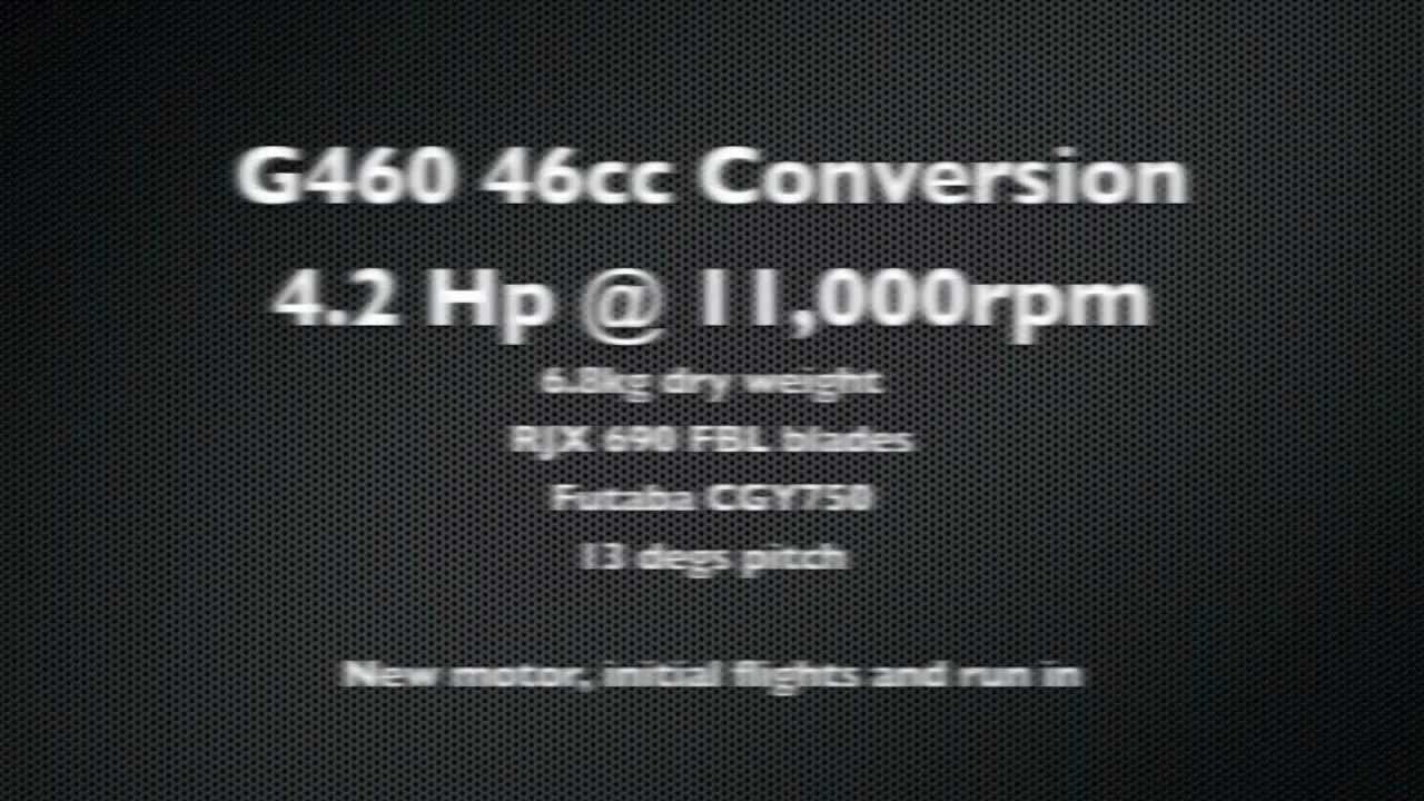 G460 46cc Gas Helicopter