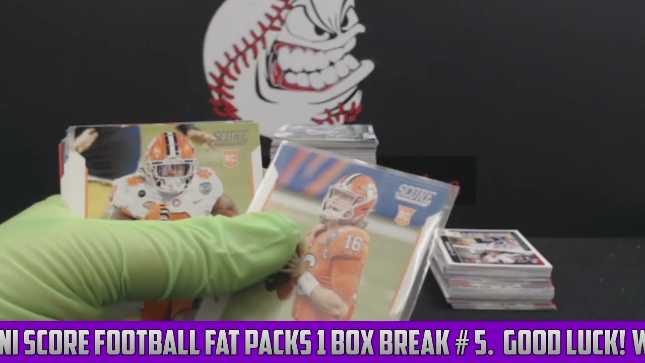 2021 Panini Score Football Fat Packs 1 Box Break # 5