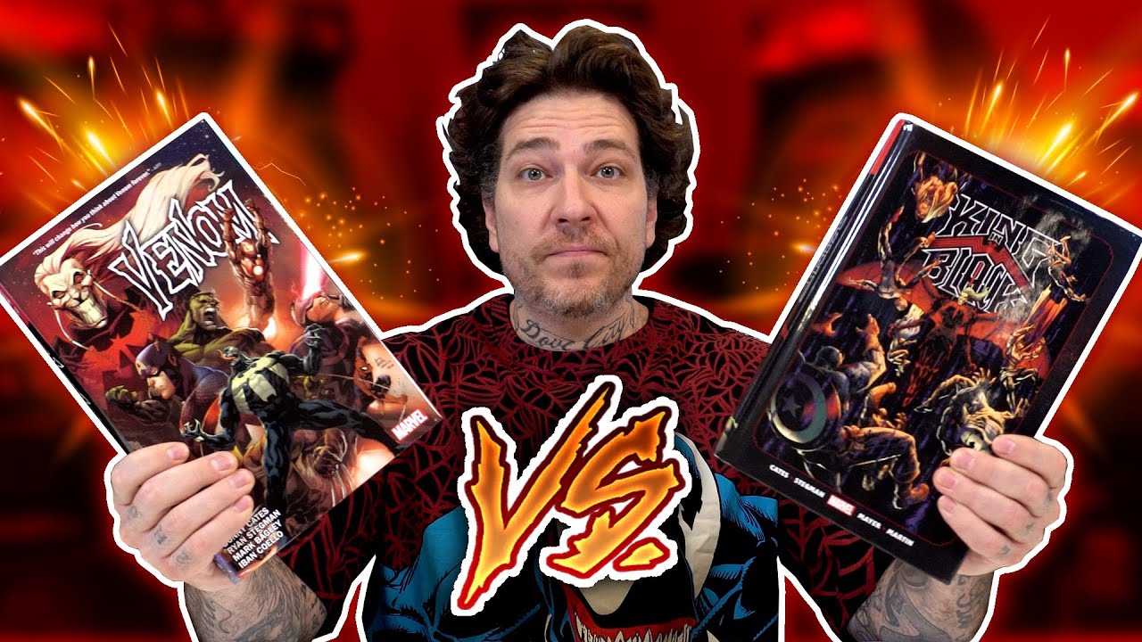 VENOM Omnibus VS The KING in BLACK Omnibus! Donny Cates + Ryan Stegman!