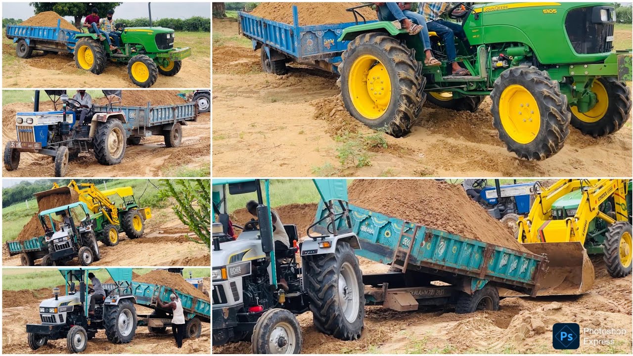 5105 4wd // 368 eicher // swaraj 834 xm