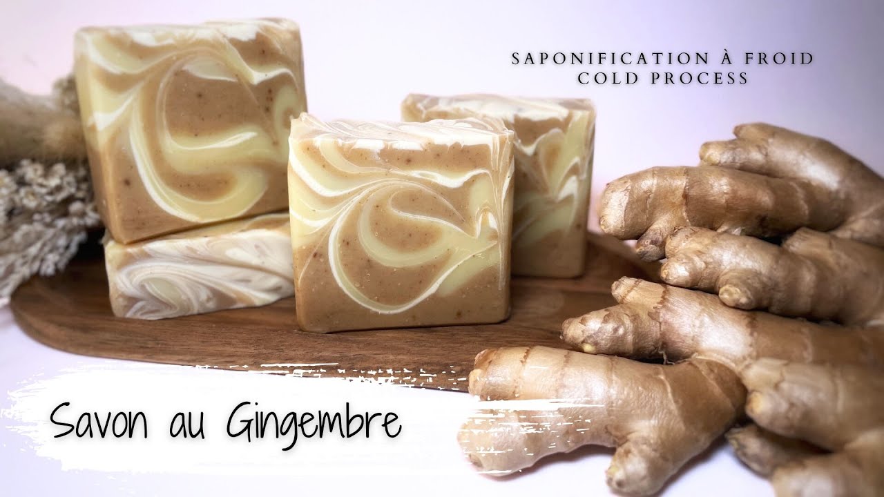 Recette 🥣 Savon au Gingembre - Saponification à froid @BeautyLabDIY