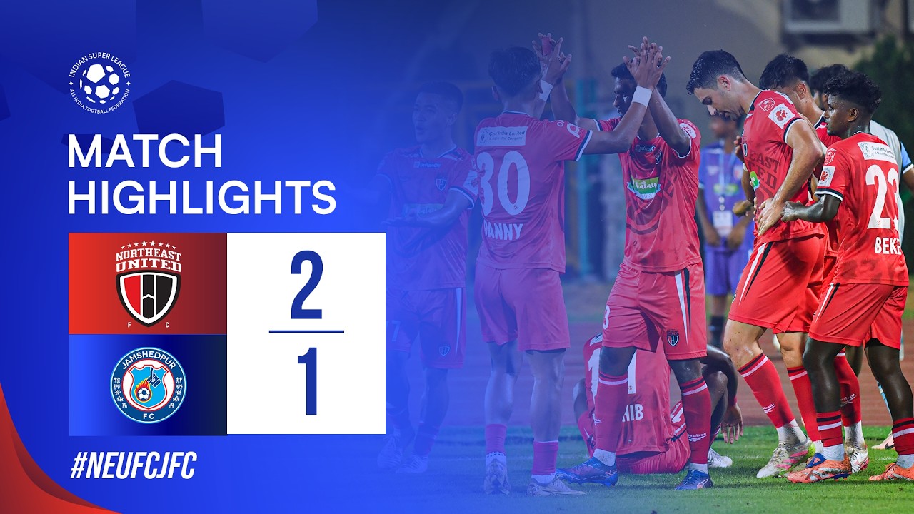 GW 5 Highlights | NorthEast United FC 2-1 Jamshedpur FC | ISL 12
