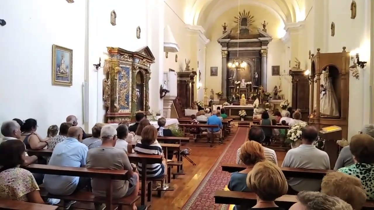 Honrubia de la Cuesta. SanCristobal Ave María en Misa