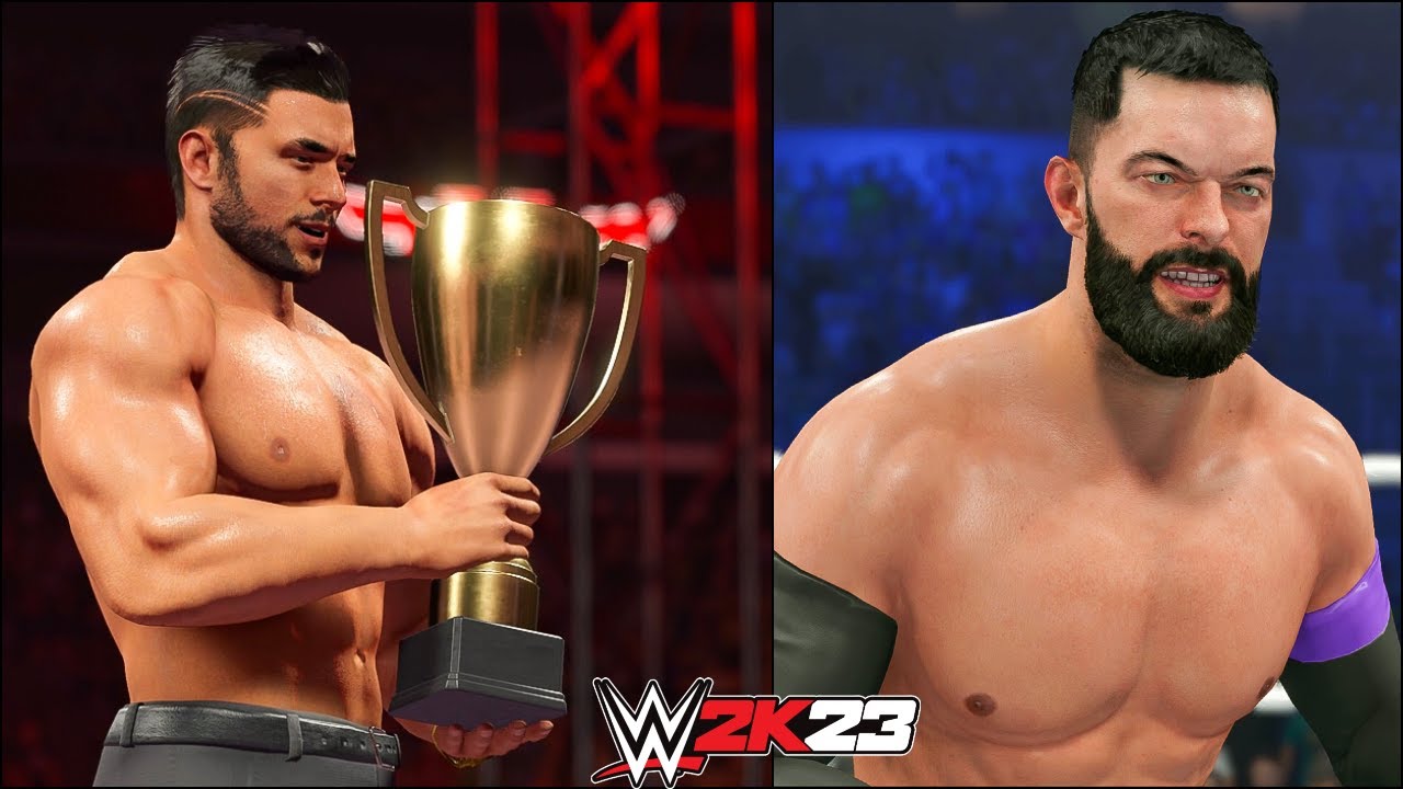 WWE 2K23 My Rise Mode - Rocky WINS Apex Tournament Trophy By Defeating WWE Superstars #6