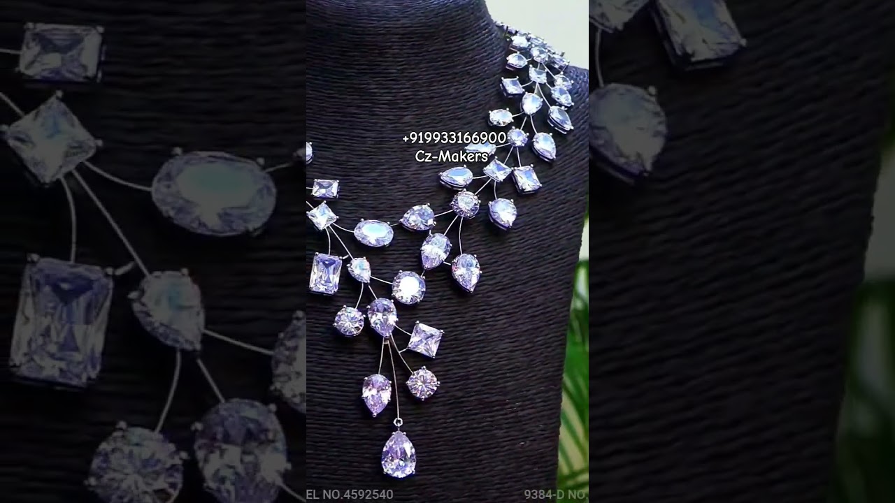 Zirconia jewelry  Wholesale |Exporter | Manufacturer of AD jewelry from India #jewery