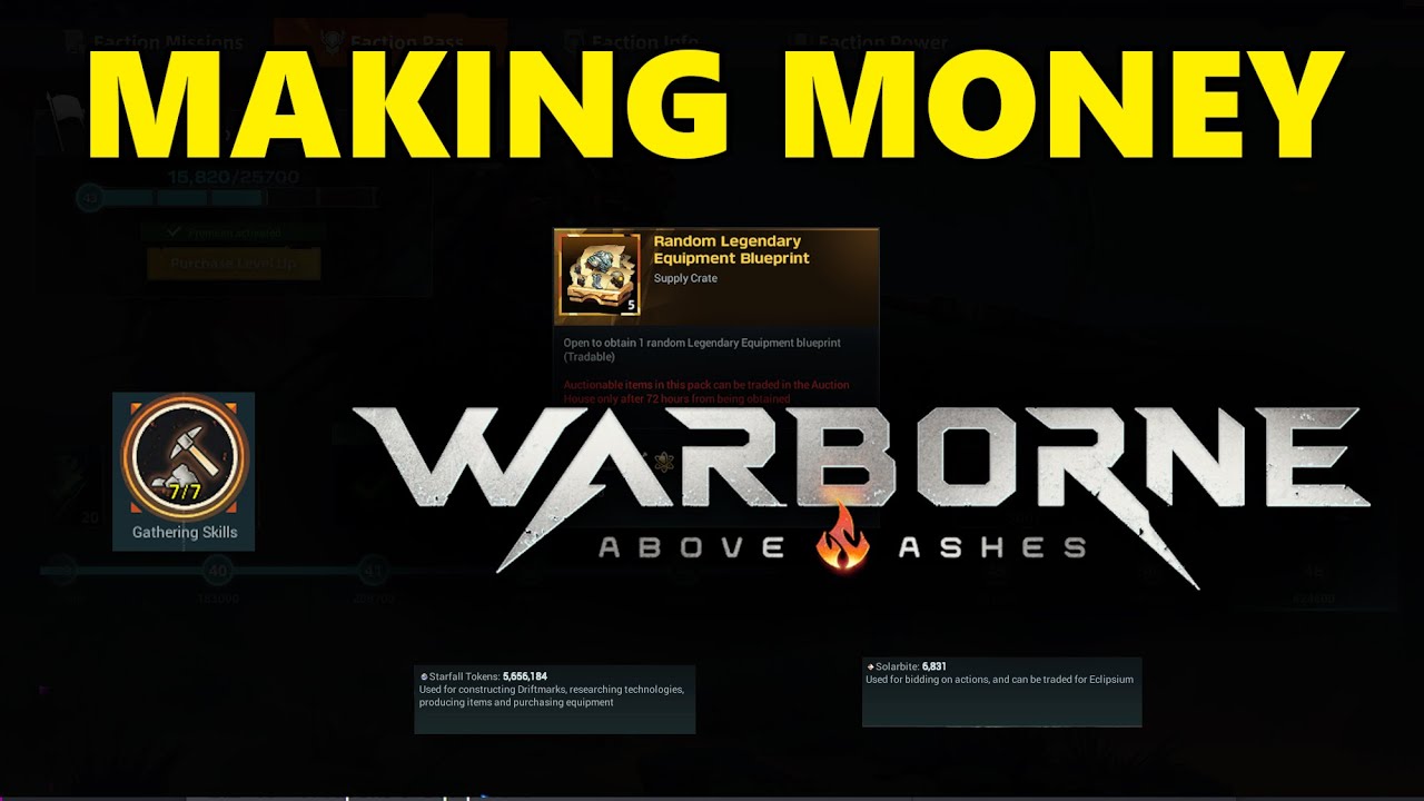 How to MAKE MONEY SOLO in Warborne