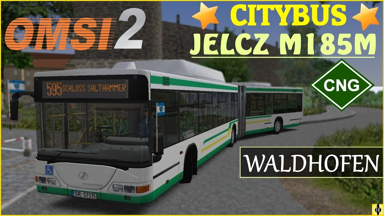 OMSI 2 [60 FPS] - JELCZ M185M CNG im Test in Waldhofen - Let's Play Omsi 2 [#384]