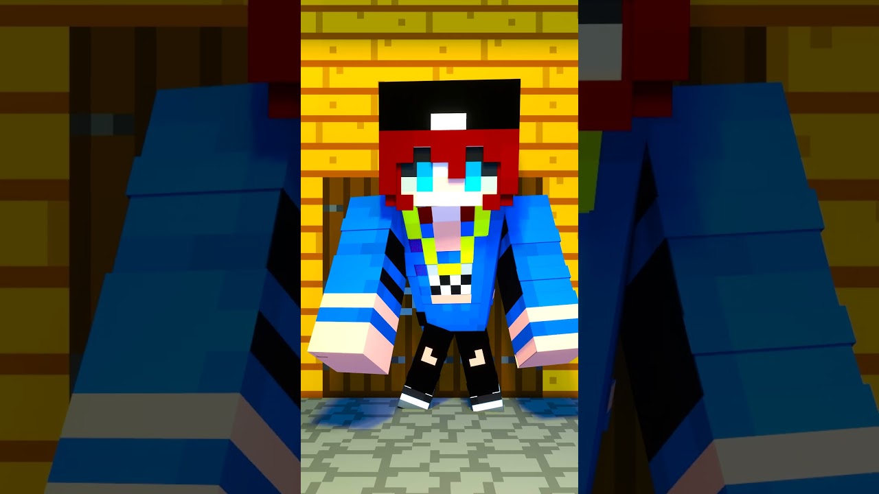 Minecraft'ta Hasan Kaslı Oldu !! #shorts