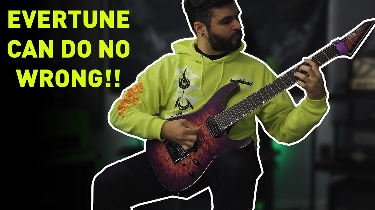 Evertune's ULTIMATE 7 STRING GUITAR (ESP LTD 7 String Baritone Guitar Demo)