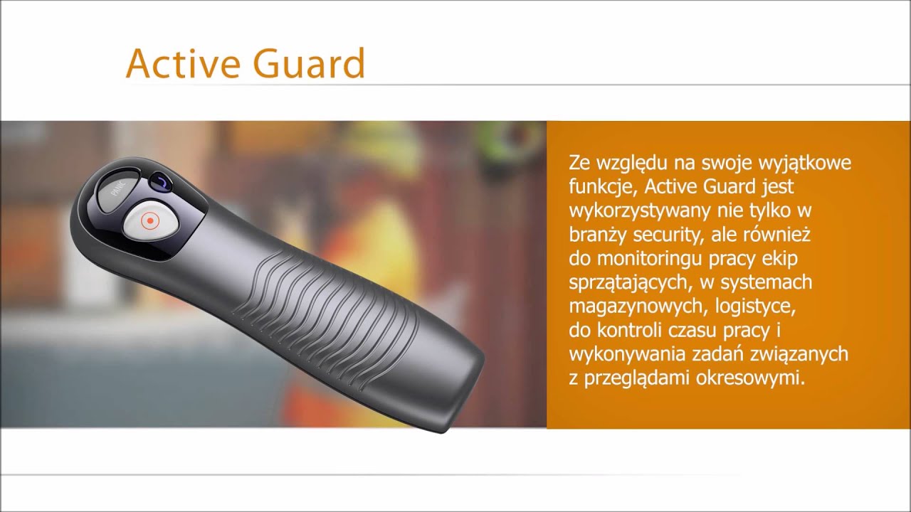 Active Guard - kontrola wykonywania obchodów w agencji ochrony MEN