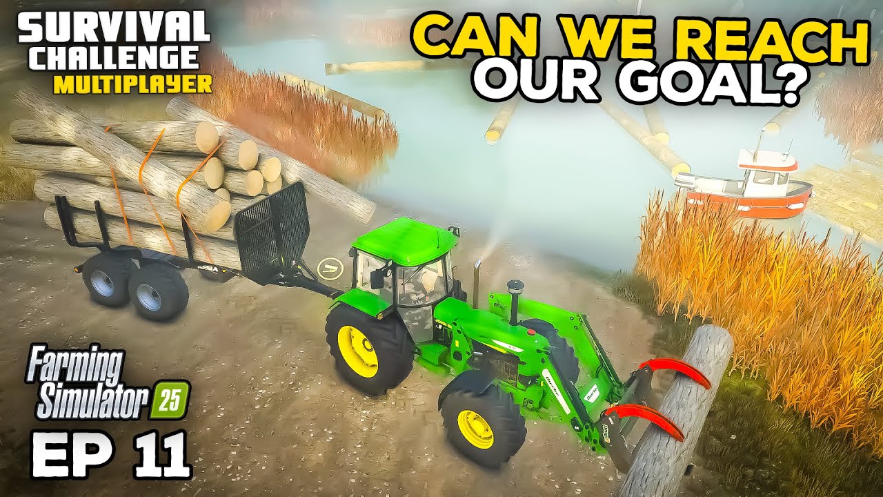 ДОСТИГНЕМ ЛИ МЫ НАШЕЙ ЦЕЛИ? | Farming Simulator 25 — Выживание | Эпизод 11