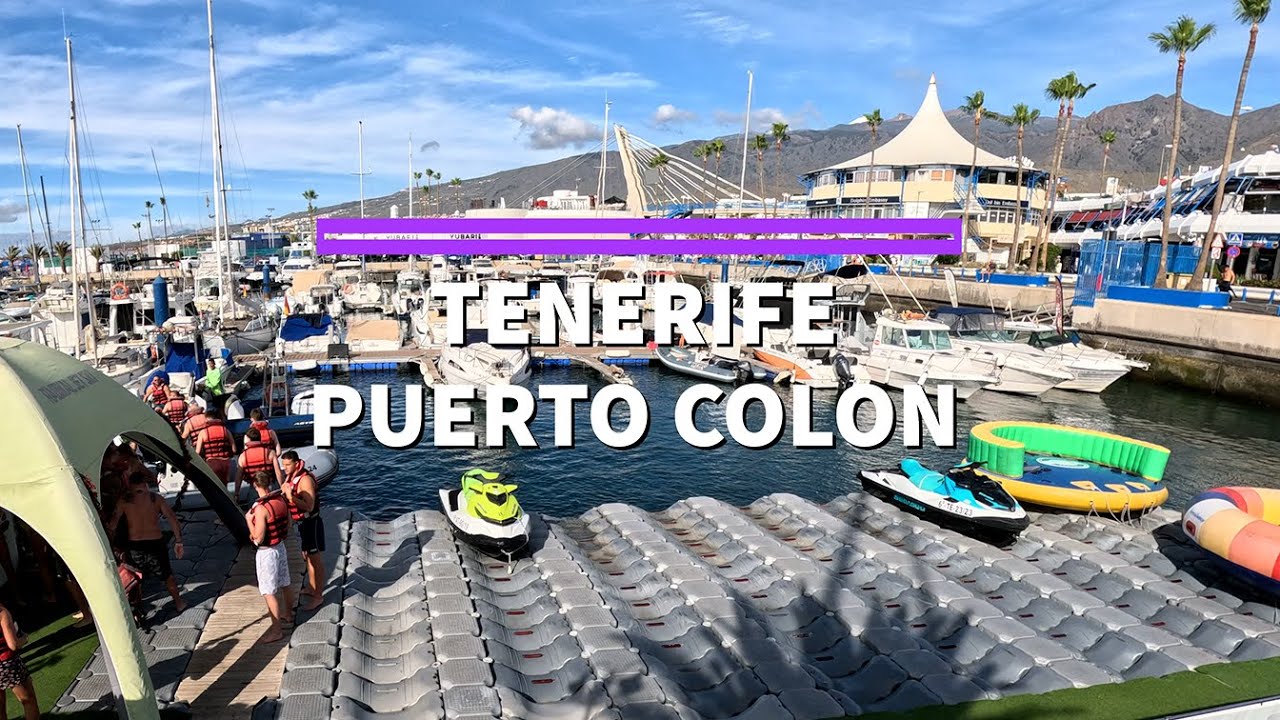 Winter in Tenerife, Spain - Puerto Colon Walking Tour