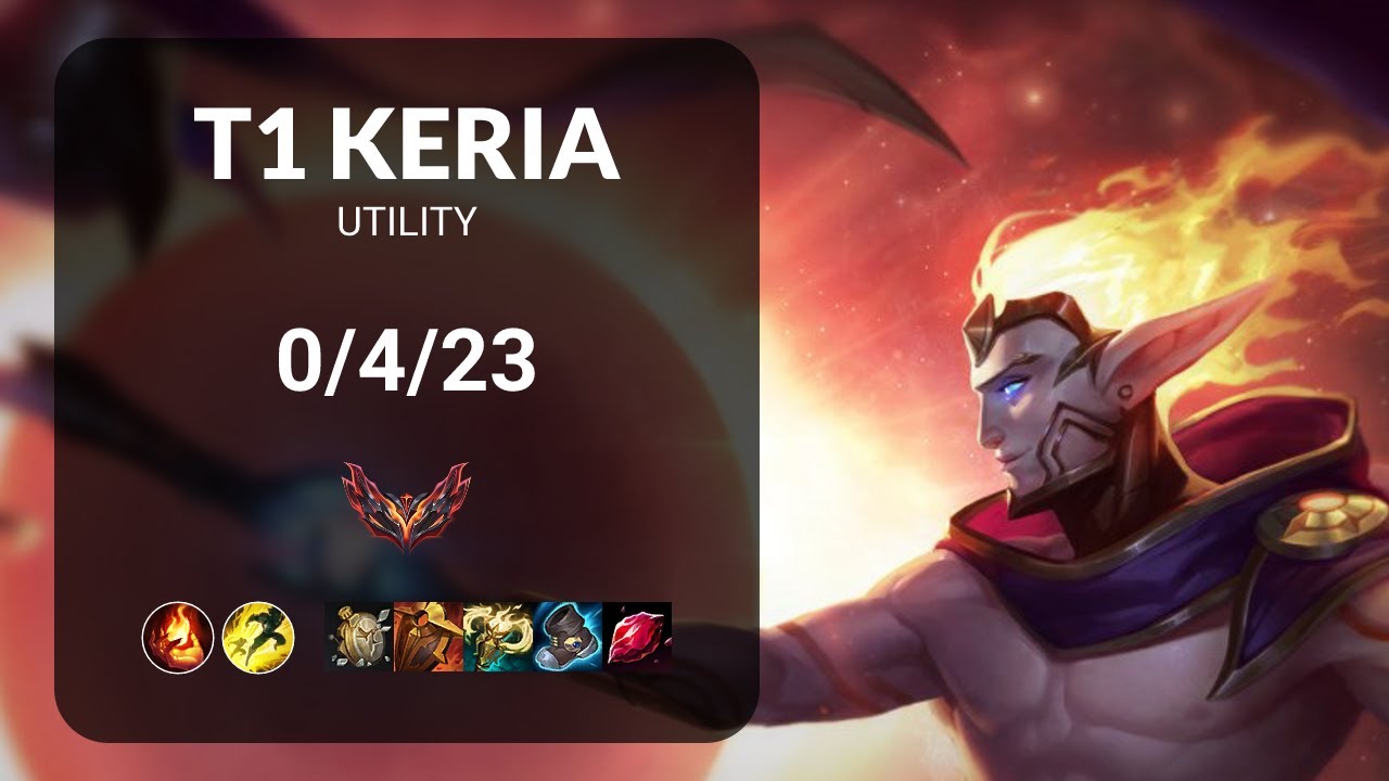 T1 Keria Rakan vs Rell UTILITY - KR  Patch 13.15