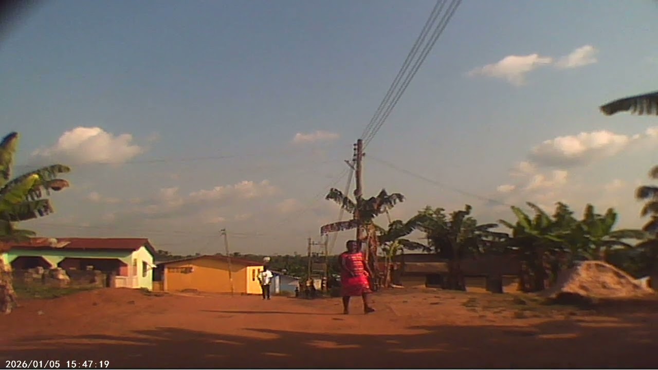 Rural Road Experience in Ghana | Achiase