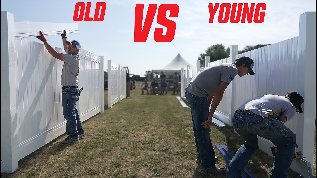 The Vinyl Fence Anyone Can Build… We Proved It in a Race