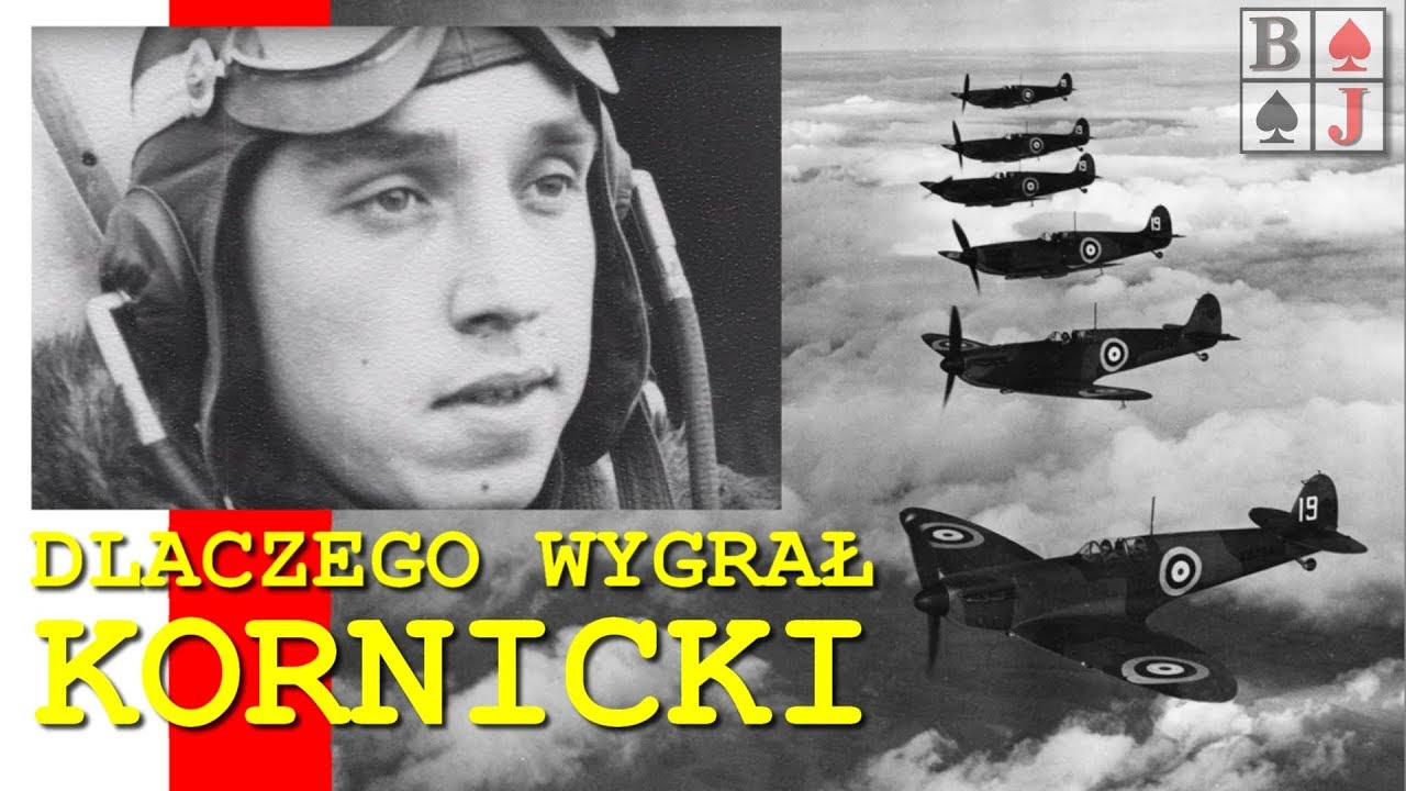 Franciszek Kornicki i polscy lotnicy - wybrany na 100-lecie RAFu/ sylwetka