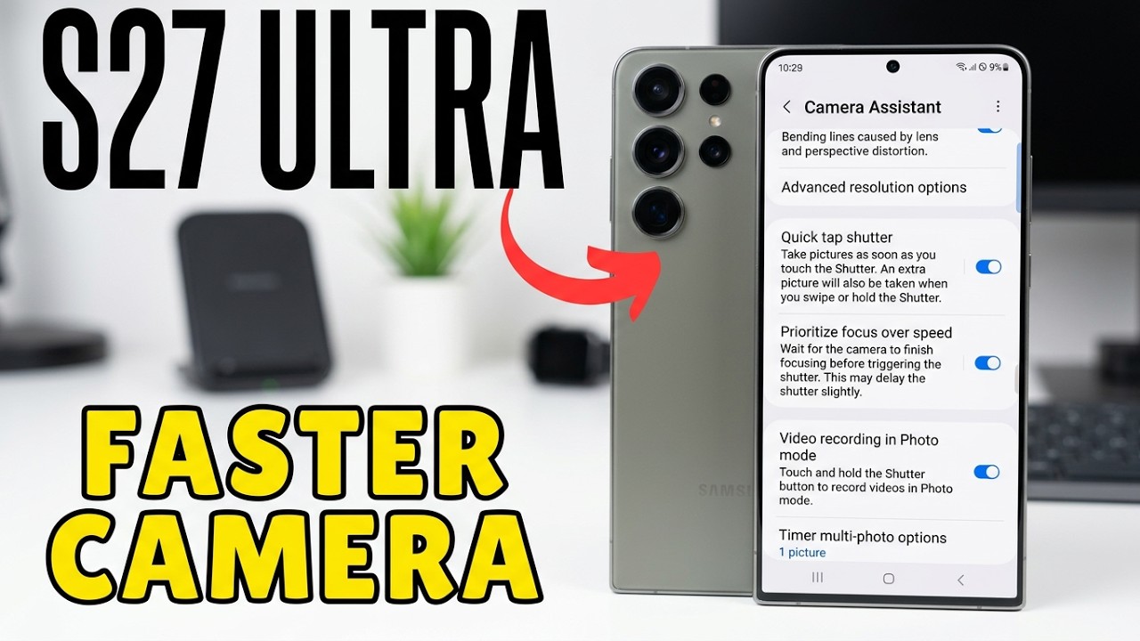 How to Enable / Disable Prioritized Focus or Speed or Camera on Samsung Galaxy S27 Ultra