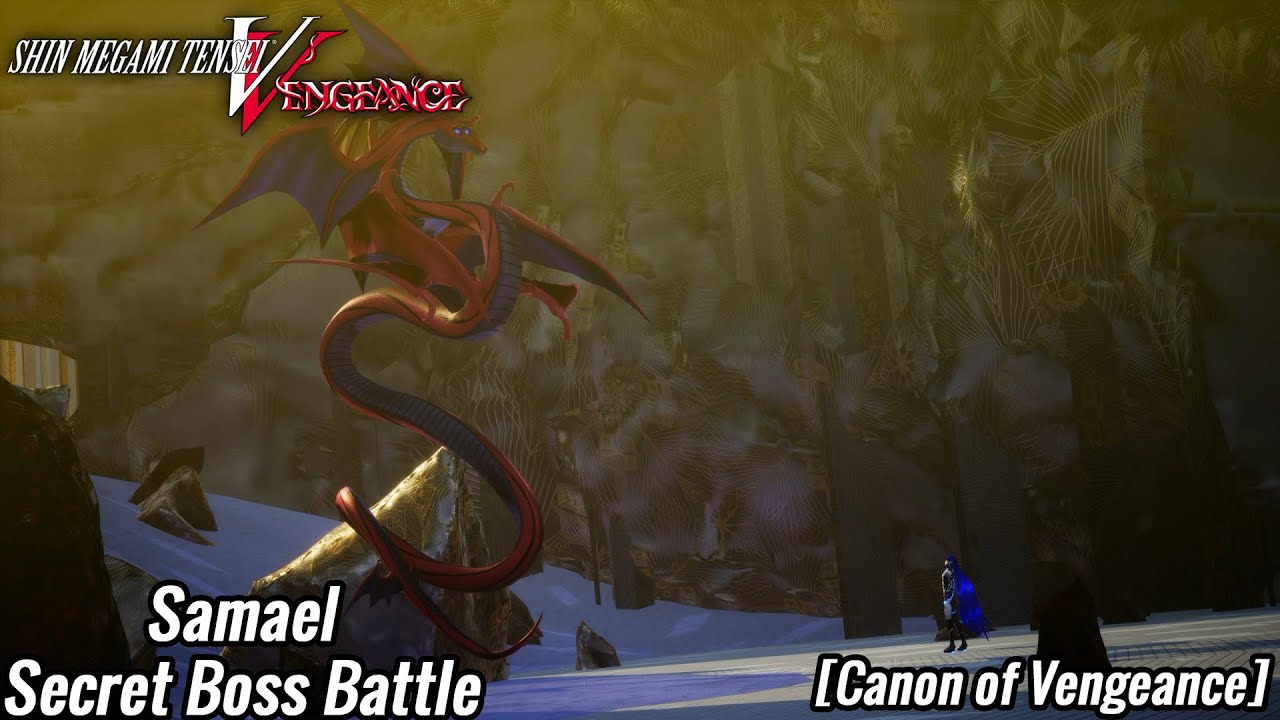 Shin Megami Tensei 5: Vengeance | Samael Boss Battle [Canon of Vengeance]