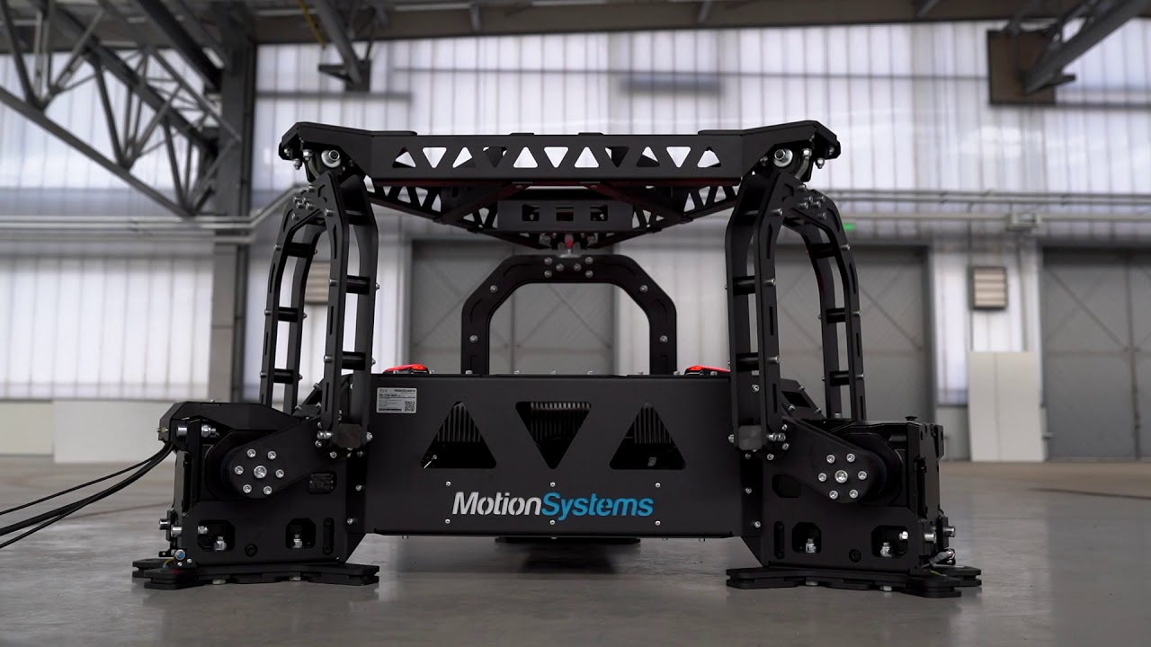 3DOF Motion Platform PS-3TM-1000 for medium size land, speed boat or flight simulators