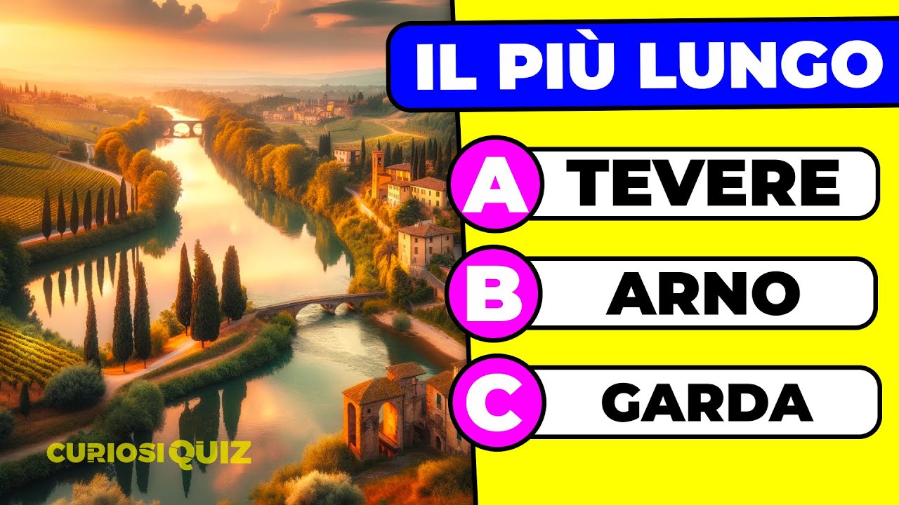 GEOGRAFIA: Indovina le CURIOSITA' GEOGRAFICHE | Quiz Cultura Generale